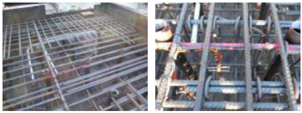 Strain gauge and fibre optic gauges